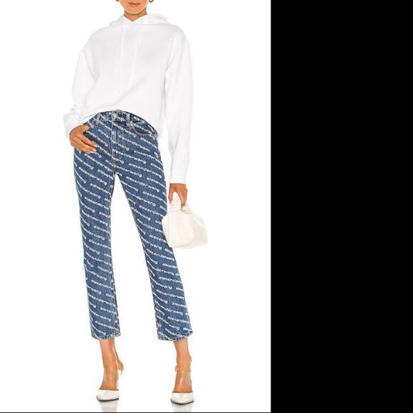 ALEXANDER WANG - Logo'd Jeans - Picture 11 of 16